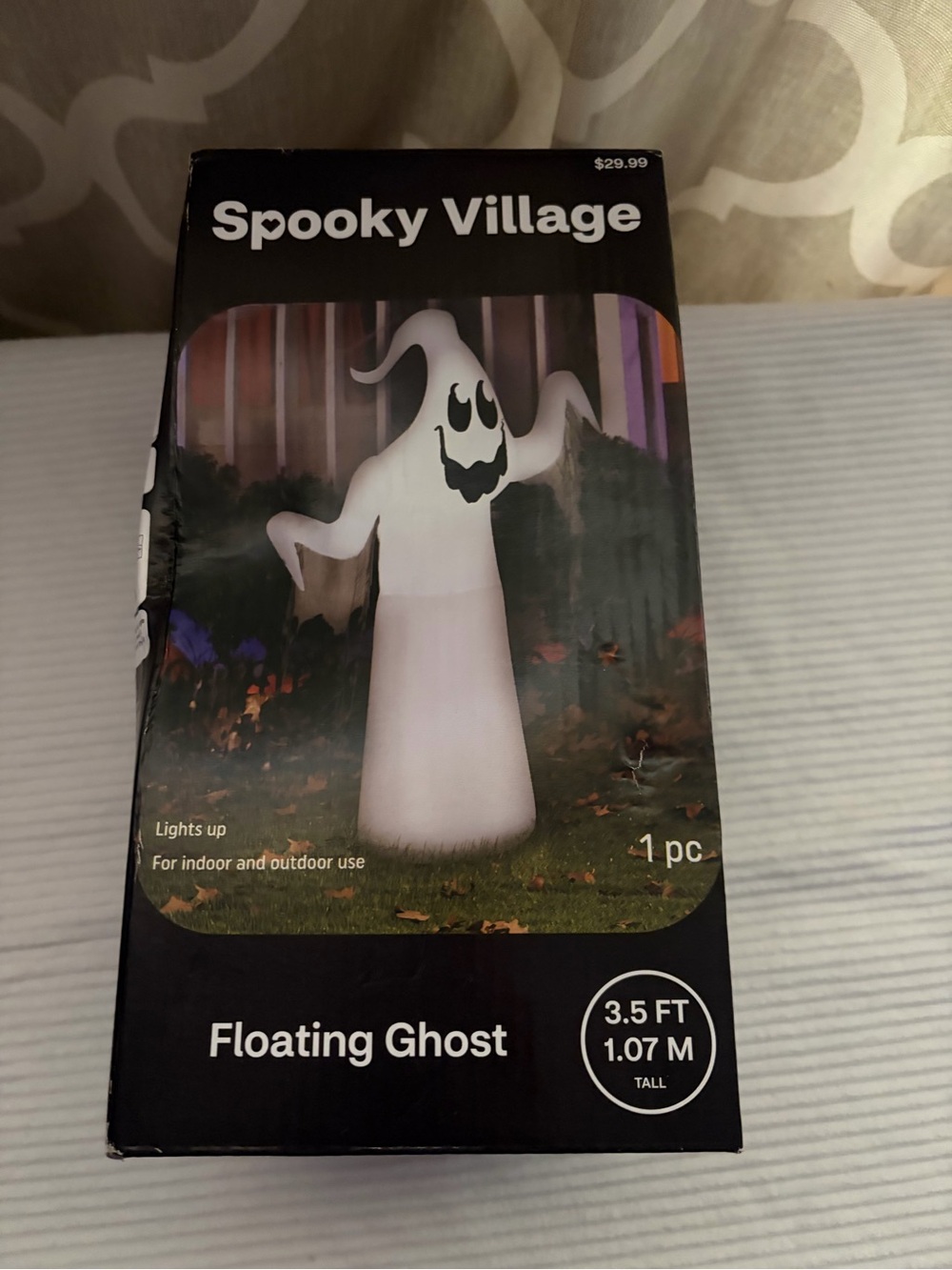 White Floating Ghost Halloween Decoration Inflatable